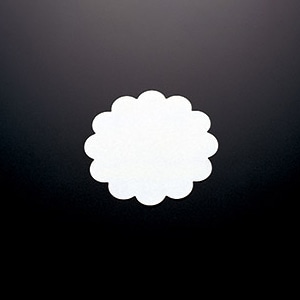 マイン 敷紙 耐油天紙 菊 100枚入 M33-029 1束(ご注文単位1束)【直送品】