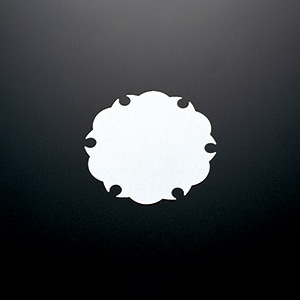 マイン 敷紙 耐油天紙 雪輪 100枚入 M33-030 1束(ご注文単位1束)【直送品】