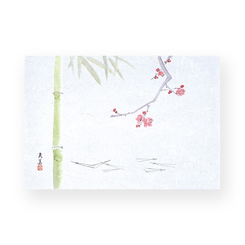 マイン 敷紙 四季紙 萬寿 松竹梅 100枚入 M33-100 1束(ご注文単位1束)【直送品】