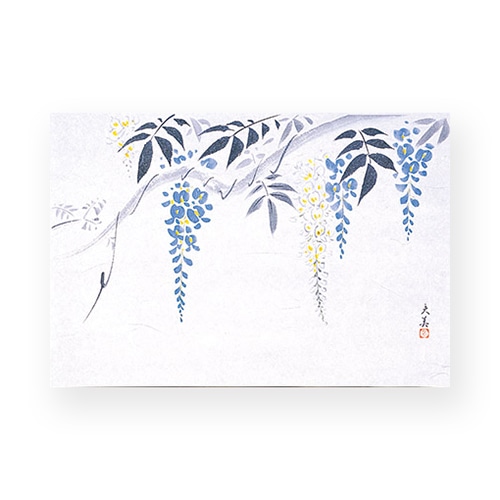 マイン 敷紙 四季紙 萬寿 藤 100枚入 M33-111 1束(ご注文単位1束)【直送品】