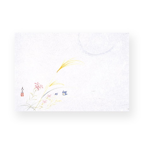 マイン 敷紙 四季紙 萬寿 秋草 100枚入 M33-120 1束(ご注文単位1束)【直送品】