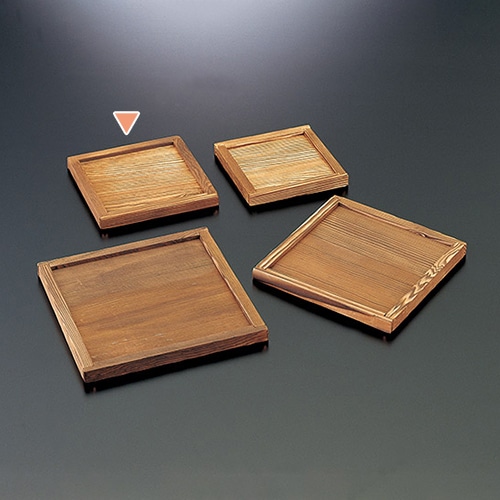 マイン 卓上こんろ用 敷板 縁付 15角 M40-413 1個（ご注文単位1個）【直送品】