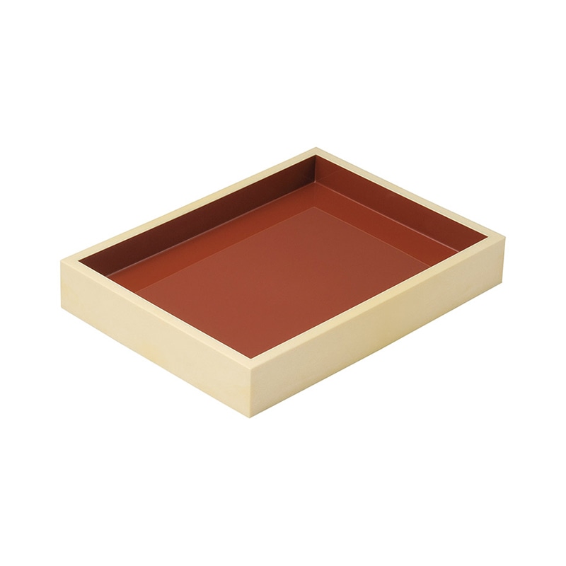 マイン 樹脂製デリカバット 両面内朱 中 M44-157 1個(ご注文単位1個)【直送品】