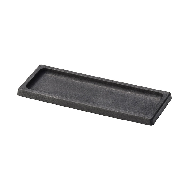 マイン カスター盆 9×24 ブラック M44-165 1個（ご注文単位1個）【直送品】