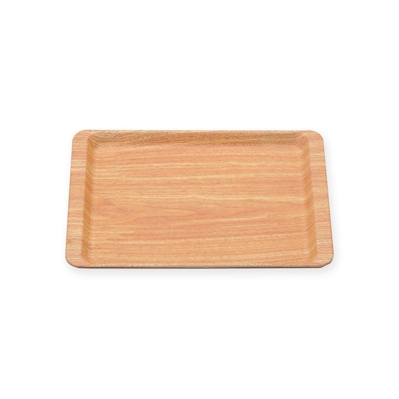 マイン 長角盆 ノンスリップ 300×210 M44-362 薄木目 10枚/箱(ご注文単位1箱)【直送品】