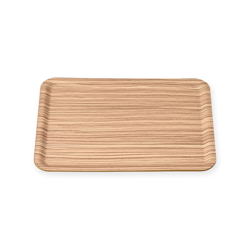 マイン ユニバーサルトレイ ノンスリップ 330×250 M44-382 ゼブラウッド 10枚/箱(ご注文単位1箱)【直送品】