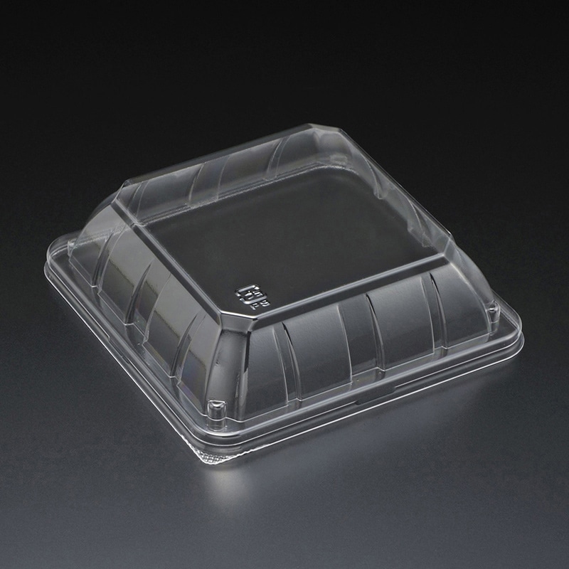 スミ 食品容器 エスコン 蓋 FSL4 透明 100個/袋（ご注文単位20袋）【直送品】