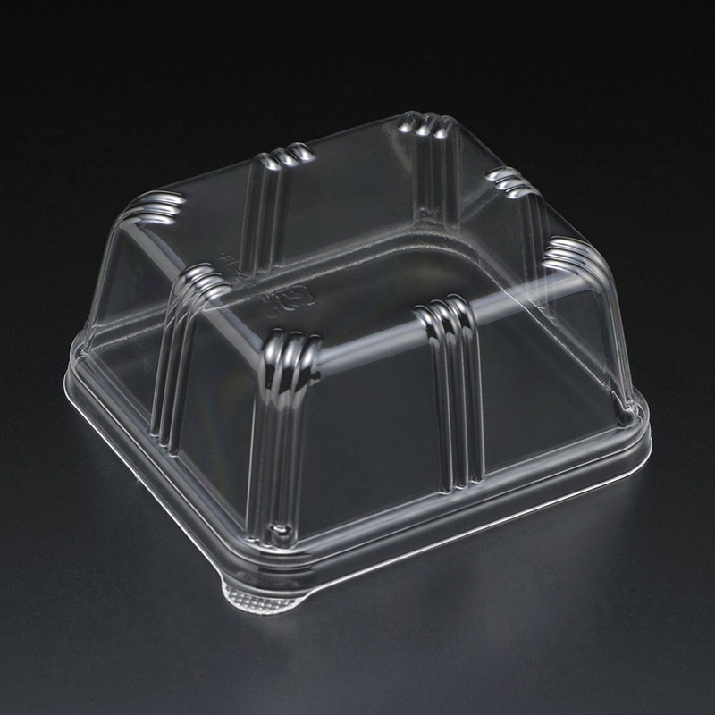 スミ 食品容器 エスコン 蓋 FL-28 透明 100個/袋（ご注文単位20袋）【直送品】