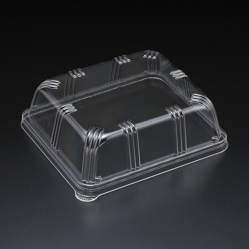 スミ 食品容器 エスコン 蓋 FL-55 透明 100個/袋（ご注文単位12袋）【直送品】