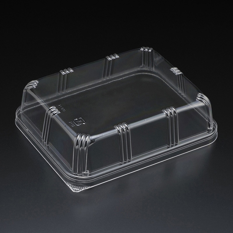 スミ 食品容器 エスコン 蓋 FL-60 透明 100個/袋（ご注文単位12袋）【直送品】