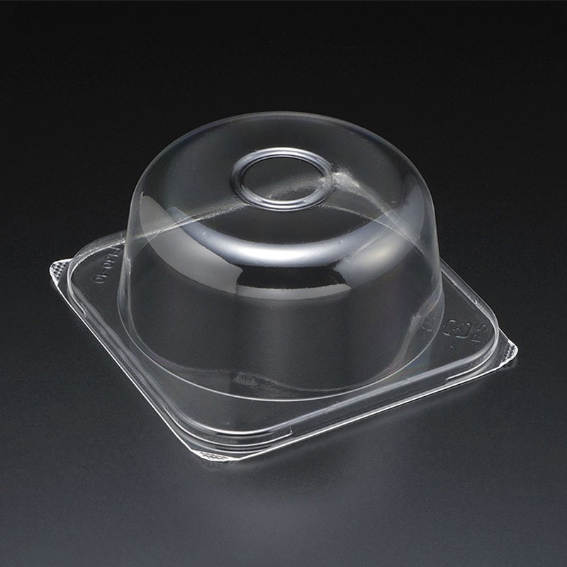 スミ 食品容器 エスコン 蓋 F130-10 透明 100個/袋（ご注文単位30袋）【直送品】