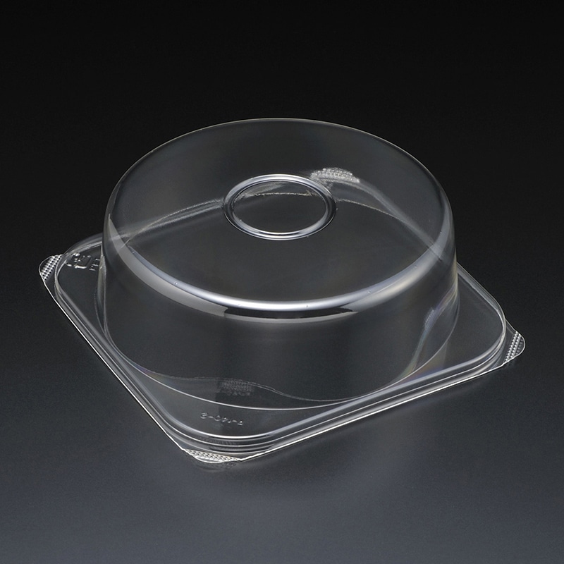 スミ 食品容器 エスコン 蓋 AP＿F140-2 透明 100個/袋（ご注文単位12袋）【直送品】