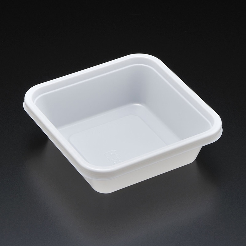 スミ 食品容器 エスコン 本体 角102 W 100個/袋（ご注文単位20袋）【直送品】