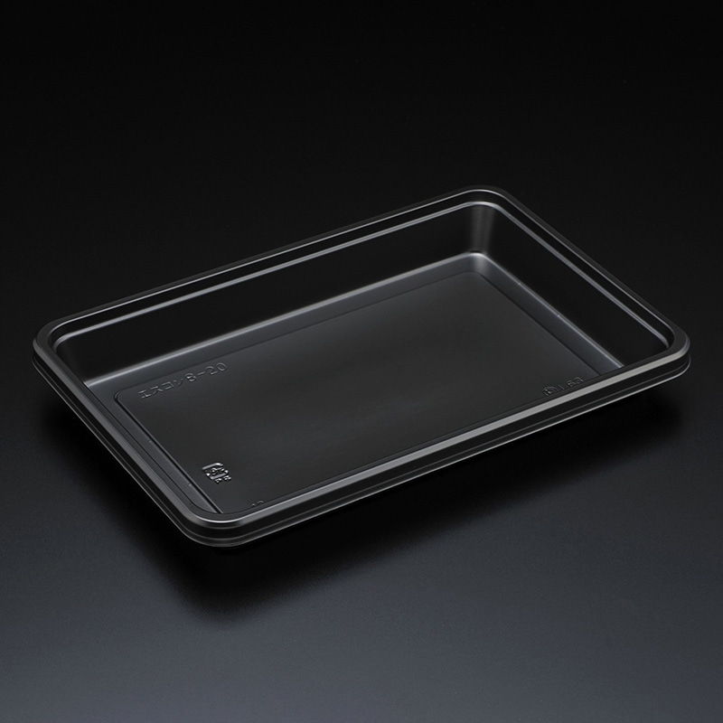 スミ 食品容器 エスコン 本体 8-20 B 100個/袋（ご注文単位10袋）【直送品】