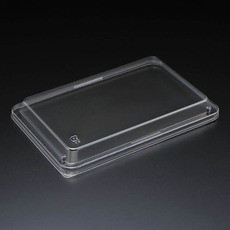 スミ 食品容器 エスコン 蓋 F8-15 透明 100個/袋（ご注文単位10袋）【直送品】