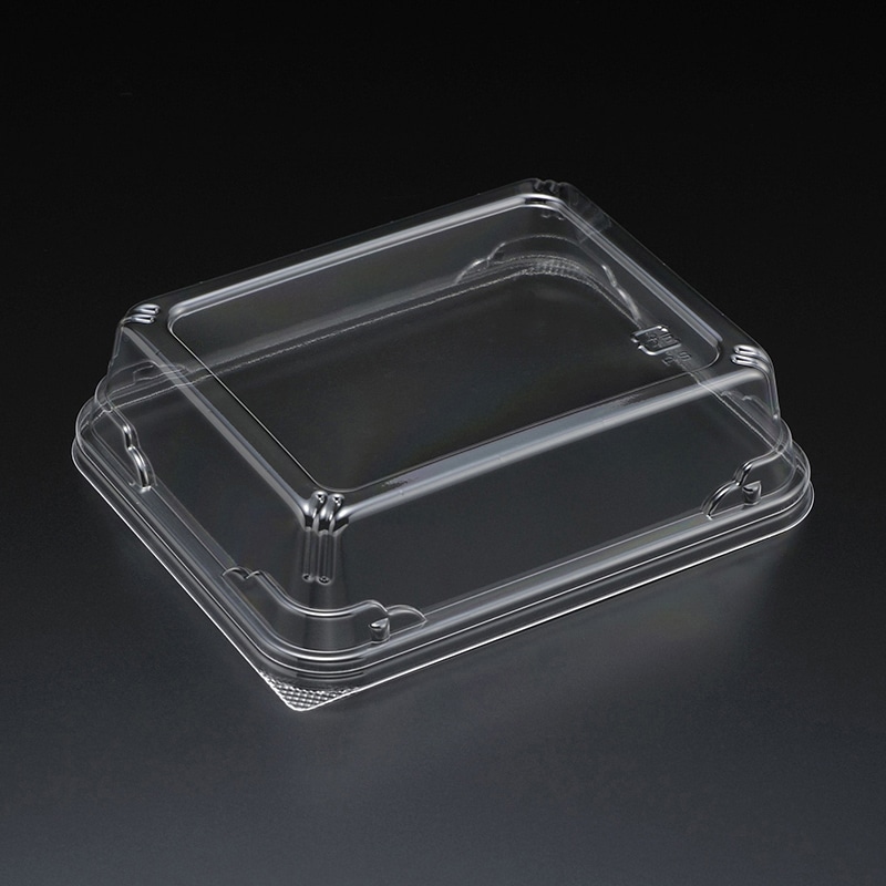 スミ 食品容器 エスコン 蓋 FLN-60 透明 100個/袋（ご注文単位12袋）【直送品】