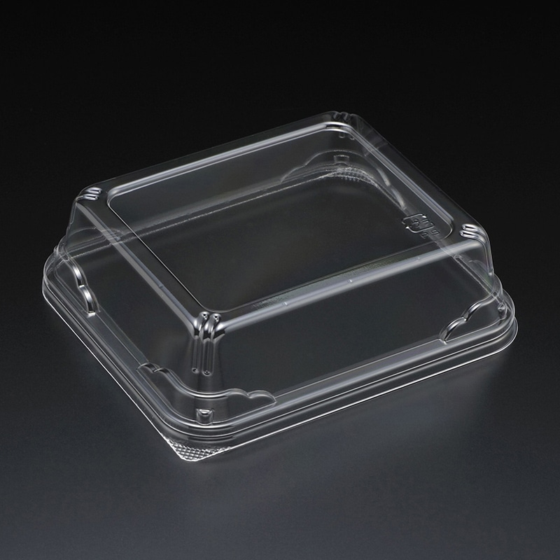 スミ 食品容器 エスコン 蓋 FLN-55 透明 100個/袋（ご注文単位12袋）【直送品】