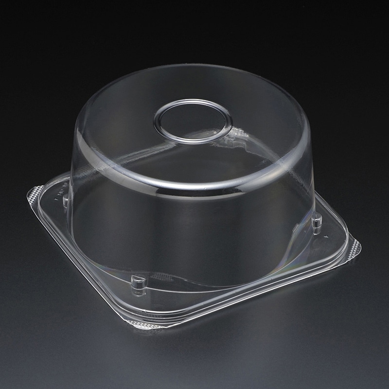 スミ 食品容器 エスコン 蓋 AP＿F140-10 透明 100個/袋（ご注文単位12袋）【直送品】