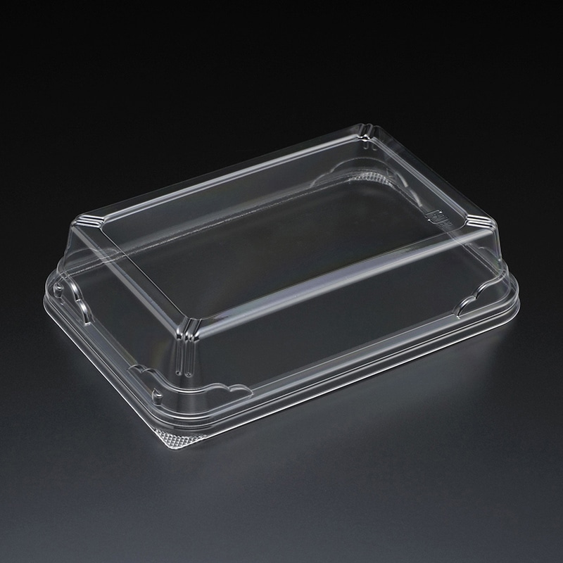 スミ 食品容器 エスコン 蓋 FLN-C 透明 100個/袋（ご注文単位15袋）【直送品】