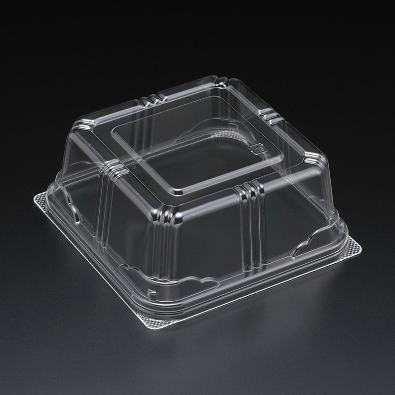 スミ 食品容器 エスコン 蓋 FLN-T-10 透明 100個/袋（ご注文単位20袋）【直送品】