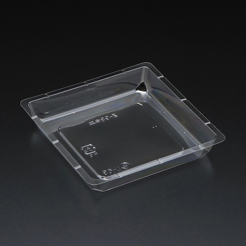 スミ 食品容器 エスコン 中皿 Z98 透明 50個/袋(ご注文単位32袋)【直送品】