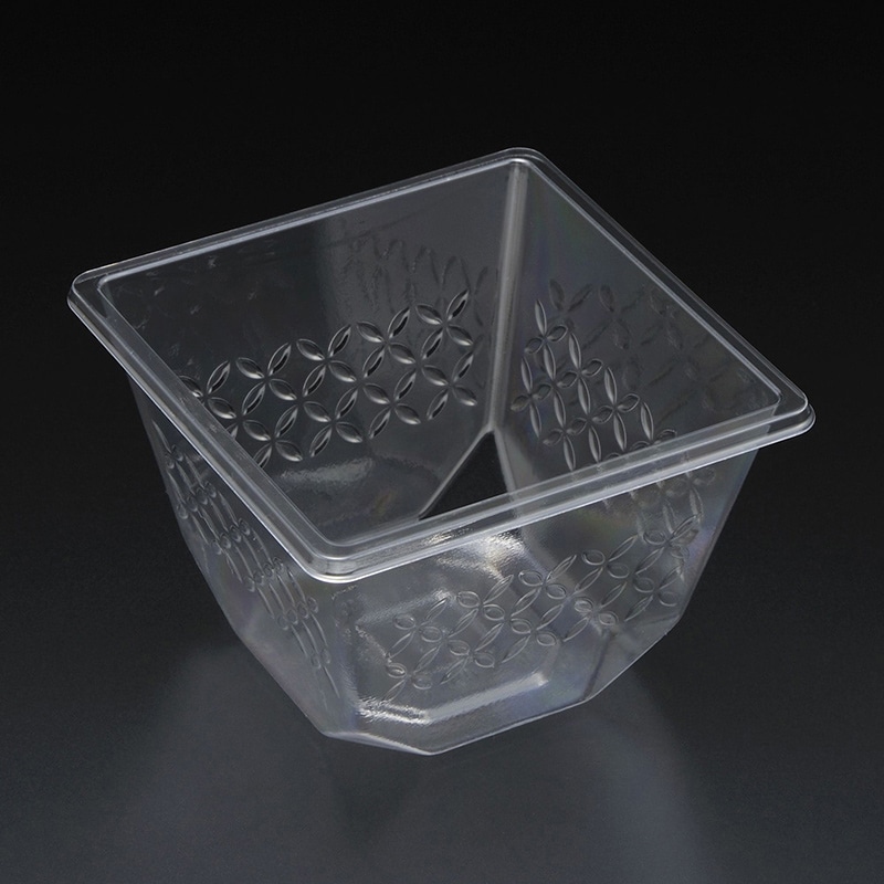 スミ 食品容器 エスコン 本体 Z105-400 透明 50個/袋（ご注文単位30袋）【直送品】