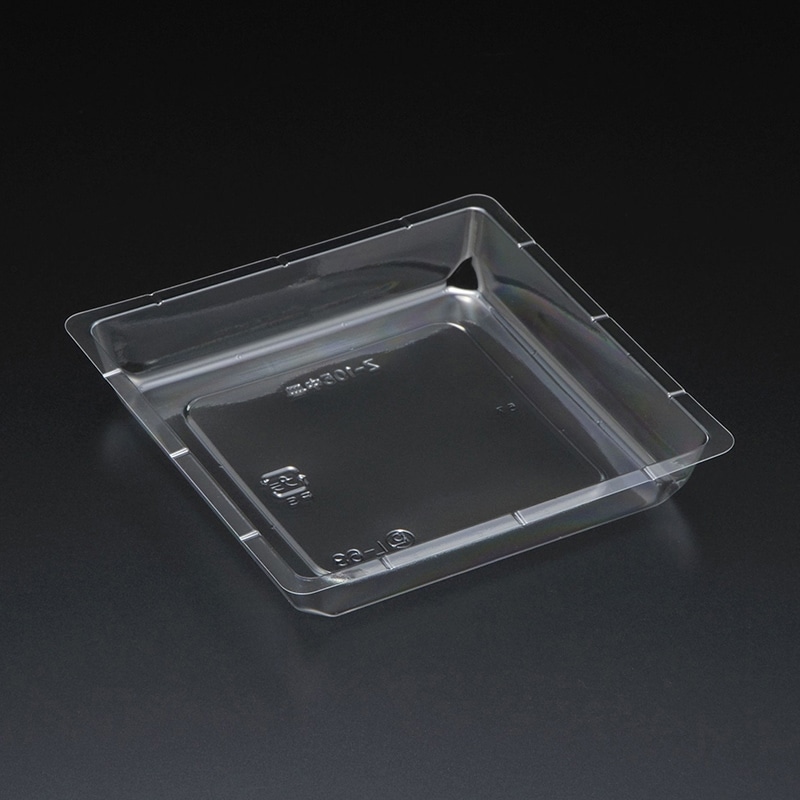 スミ 食品容器 エスコン 中皿 Z105 透明 50個/袋（ご注文単位30袋）【直送品】