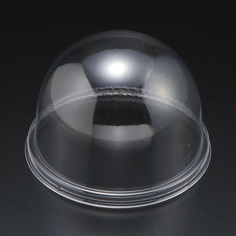 スミ 食品容器 エスコン 蓋 AP_F丸85-2 透明 100個/袋(ご注文単位9袋)【直送品】