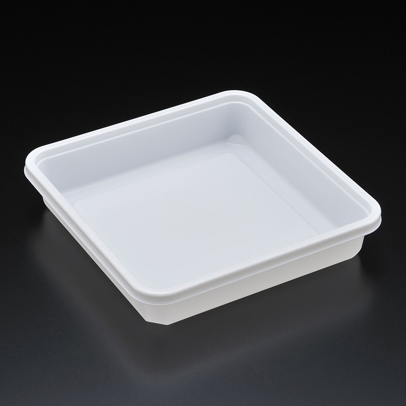 >スミ 食品容器 エスコン 本体 折500 W 100個/袋(ご注文単位9袋)【直送品】