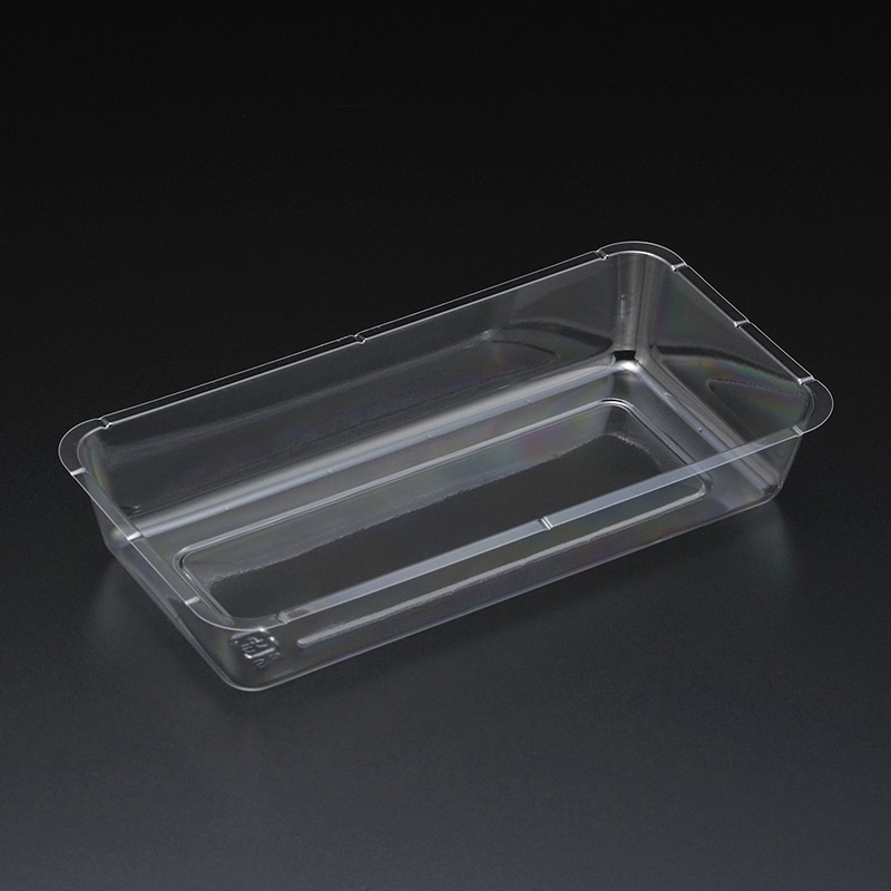 スミ 食品容器 エスコン 中仕切-2 折500 透明 100個/袋(ご注文単位18袋)【直送品】