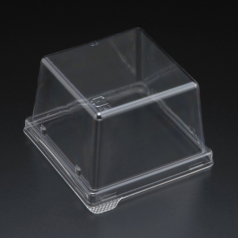 >スミ 食品容器 エスコン 蓋 AP_FN80 透明 100個/袋(ご注文単位20袋)【直送品】