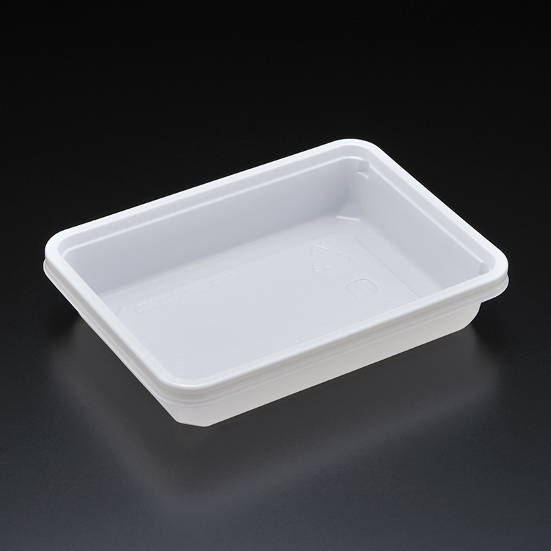 スミ 食品容器 エスコン 本体 折AB W 100個/袋(ご注文単位12袋)【直送品】