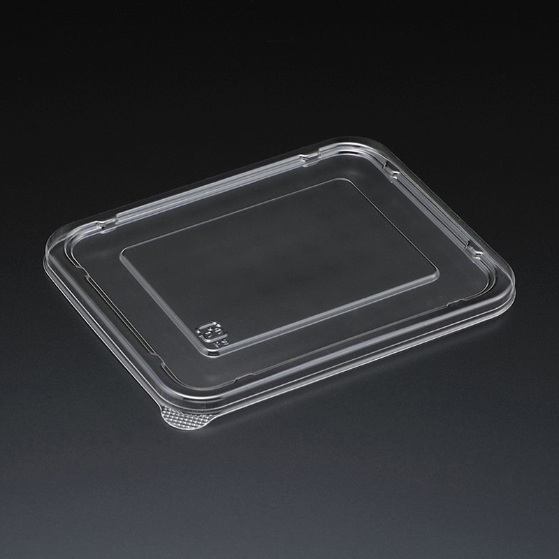 スミ 食品容器 エスコン 蓋 F折150 透明 100個/袋(ご注文単位16袋)【直送品】
