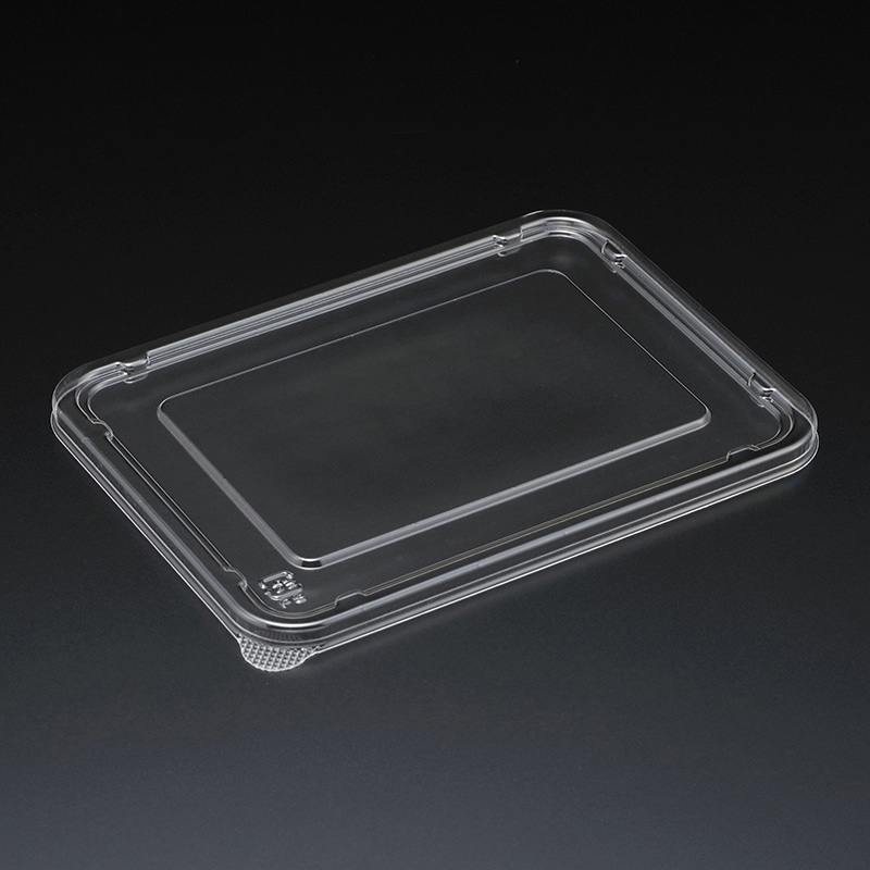 スミ 食品容器 エスコン 蓋 F折400 透明 100個/袋（ご注文単位12袋）【直送品】
