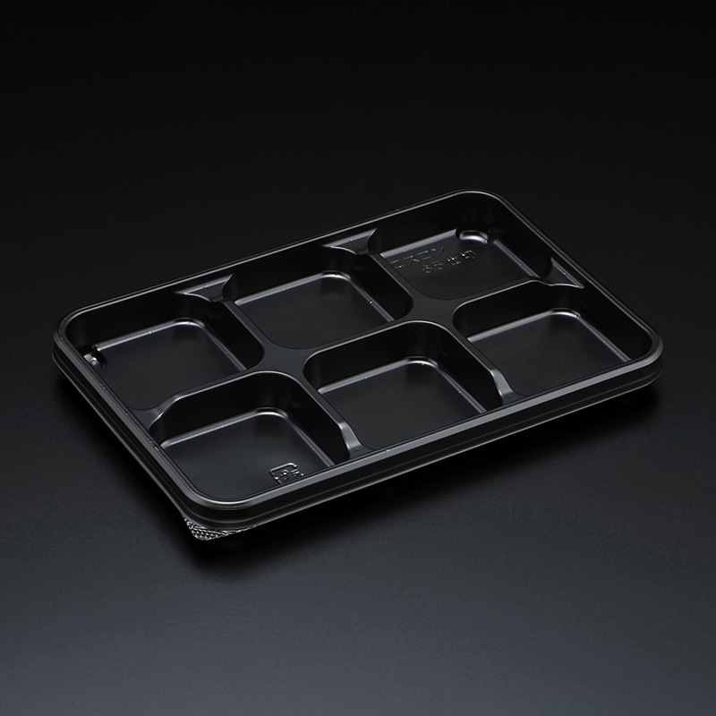 スミ 食品容器 エスコン 本体 65仕切 B 100個/袋（ご注文単位12袋）【直送品】