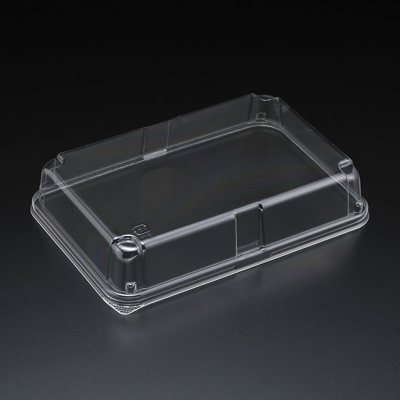 スミ 食品容器 エスコン 蓋 F65 透明 100個/袋（ご注文単位12袋）【直送品】
