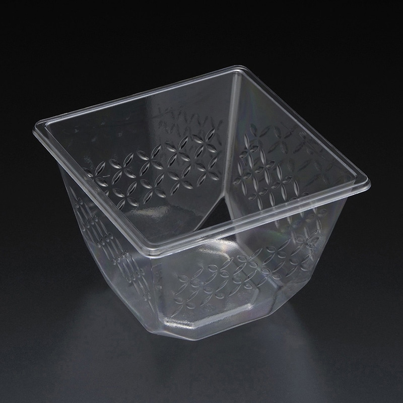 スミ 食品容器 エスコン 本体 Z115-500 透明 50個/袋(ご注文単位24袋)【直送品】