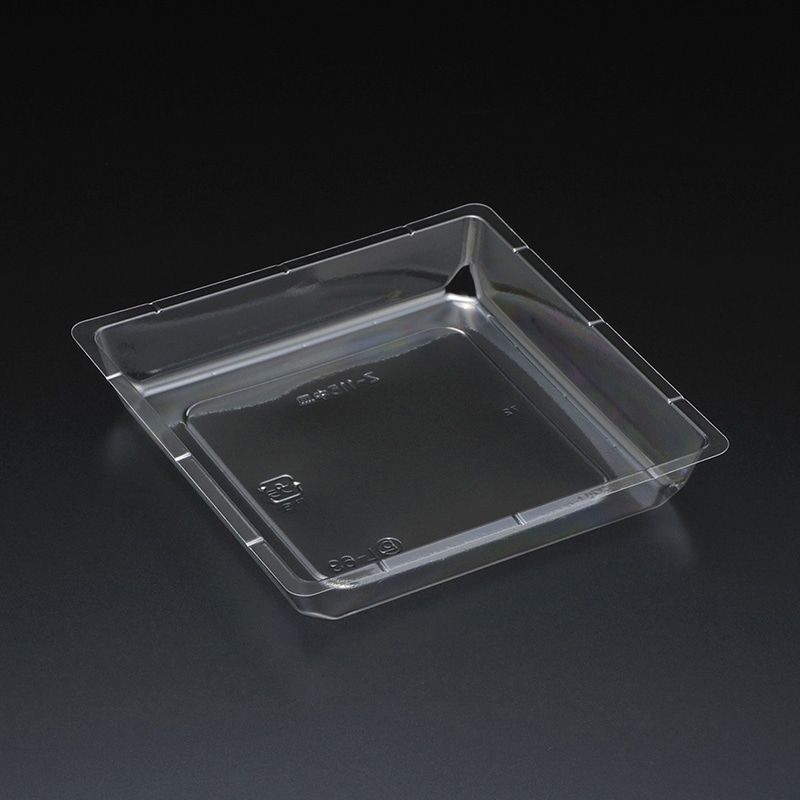 スミ 食品容器 エスコン 中皿 Z115 透明 50個/袋(ご注文単位24袋)【直送品】