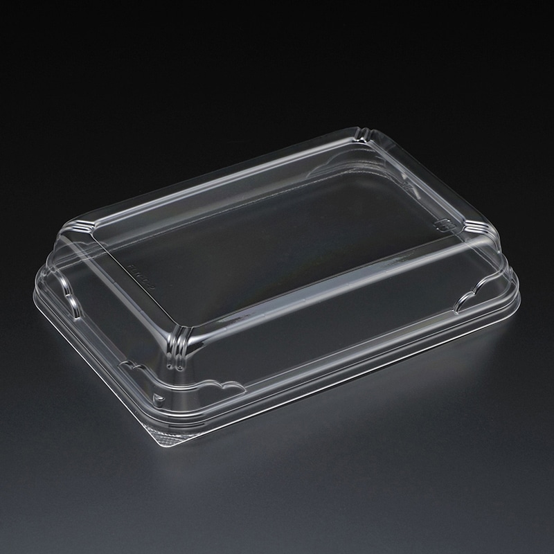 スミ 食品容器 エスコン 蓋 FLN-C-2 透明 100個/袋（ご注文単位15袋）【直送品】