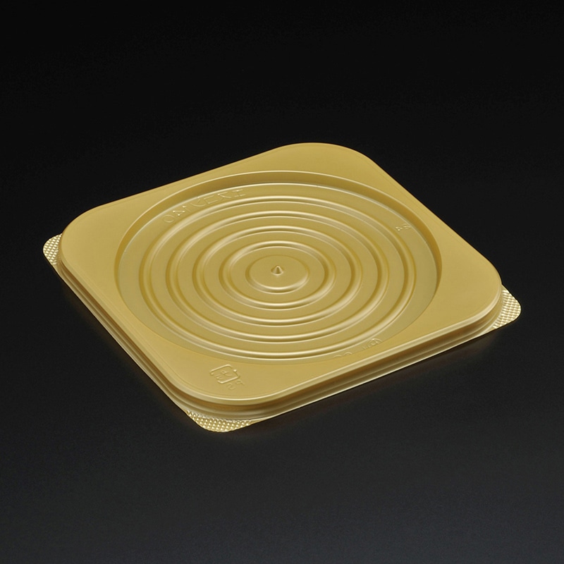 スミ 食品容器 エスコン 本体 140 ゴールド 100個/袋（ご注文単位12袋）【直送品】