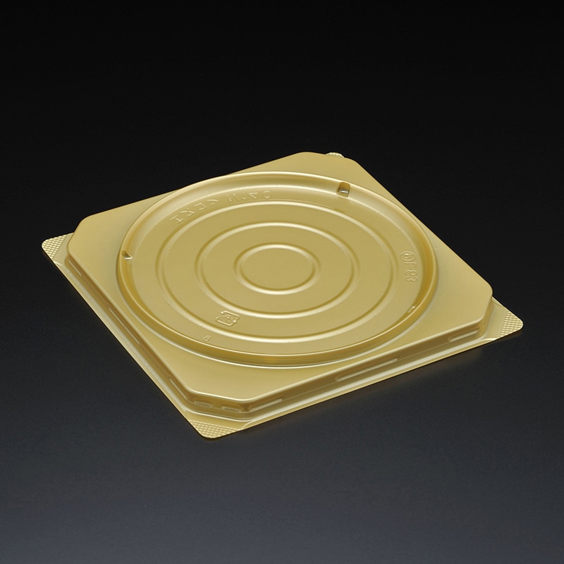 スミ 食品容器 エスコン 本体 N140 ゴールド 100個/袋（ご注文単位8袋）【直送品】