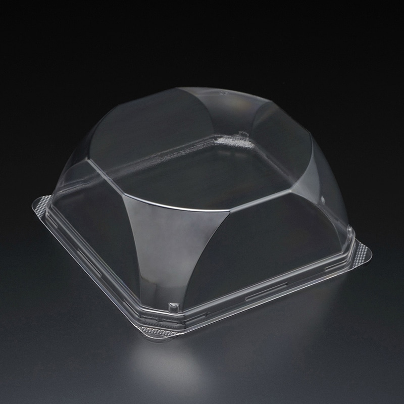 スミ 食品容器 エスコン 蓋 AP＿FN140 透明 100個/袋（ご注文単位8袋）【直送品】