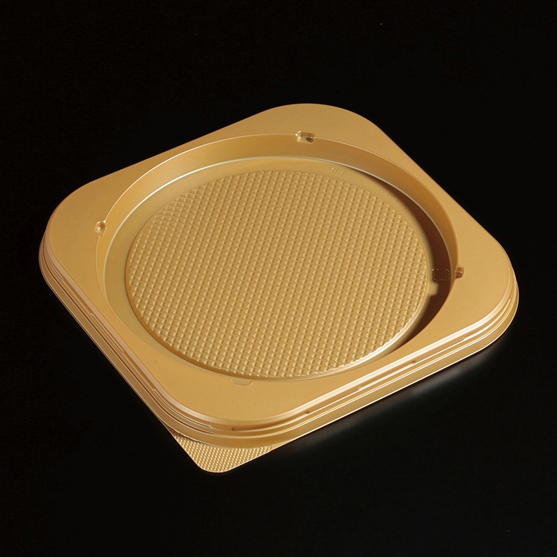 スミ 食品容器 エスコン 本体 N182 ゴールド 50枚/袋（ご注文単位8袋）【直送品】