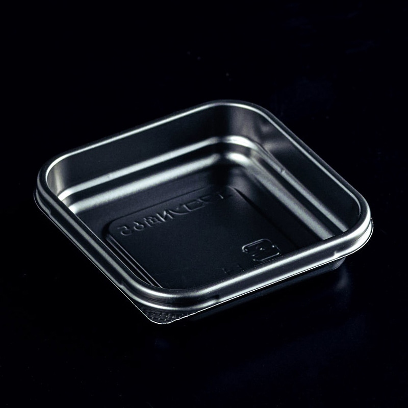 スミ 食品容器 エスコン 本体 N角65 黒 100枚/袋（ご注文単位30袋）【直送品】