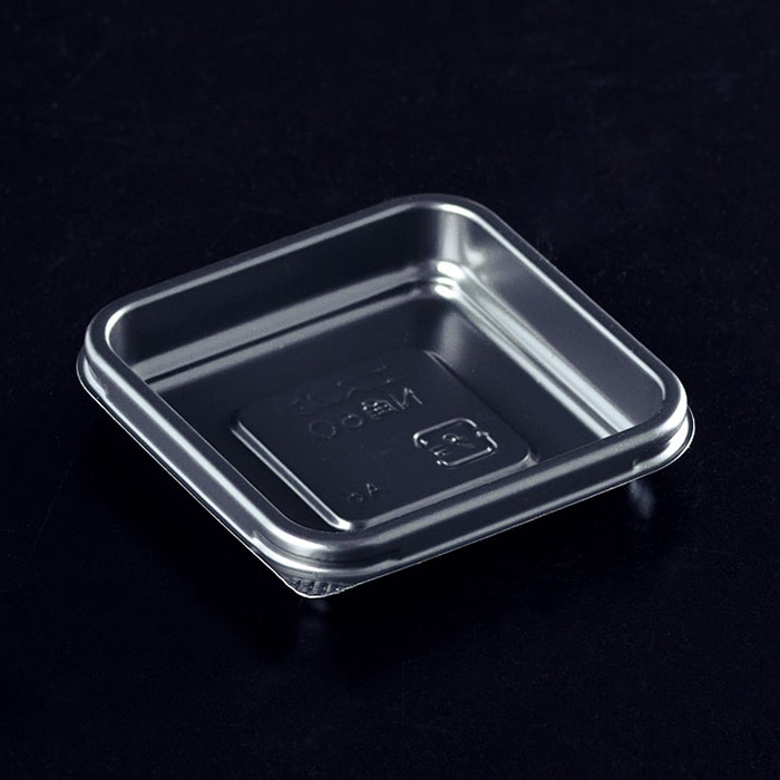 スミ 食品容器 エスコン 本体 N角60 黒 100枚/袋（ご注文単位30袋）【直送品】