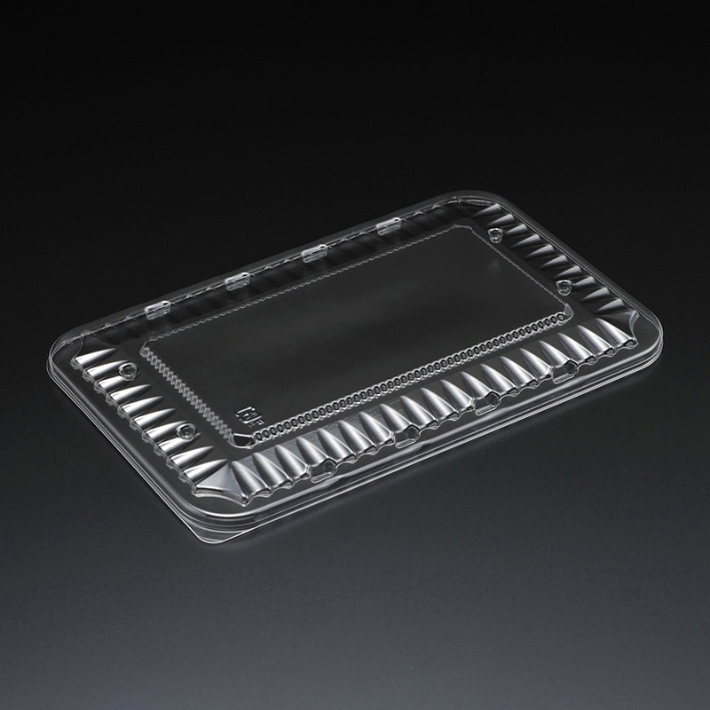 スミ 食品容器 エスコン 蓋 FUD3 透明 100個/袋（ご注文単位10袋）【直送品】