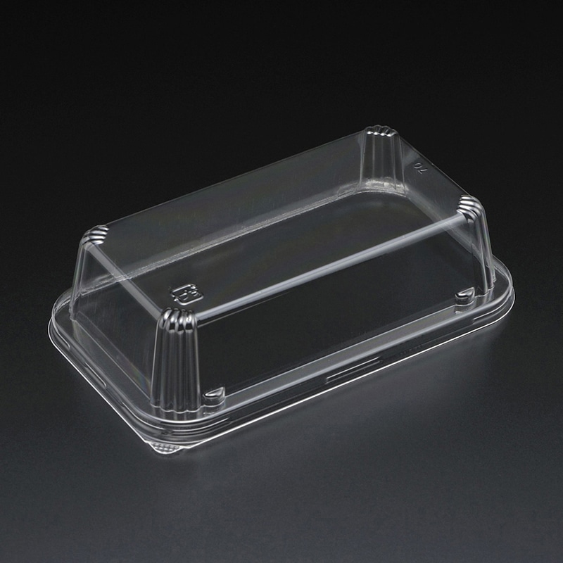 スミ 食品容器 エスコン 蓋 FUL-71 透明 100個/袋（ご注文単位24袋）【直送品】