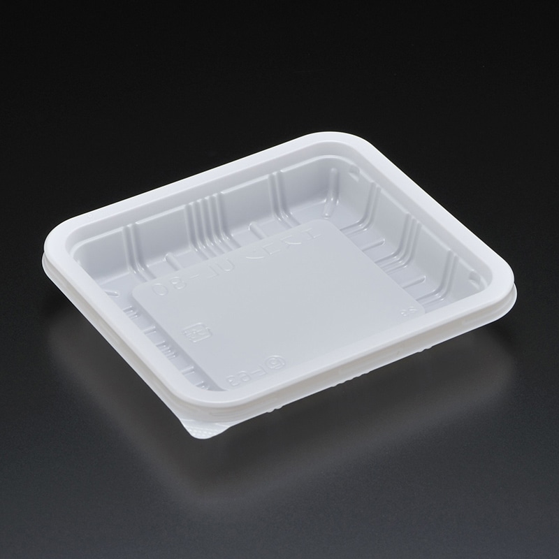 スミ 食品容器 エスコン 本体 UL-80 W 100個/袋（ご注文単位24袋）【直送品】