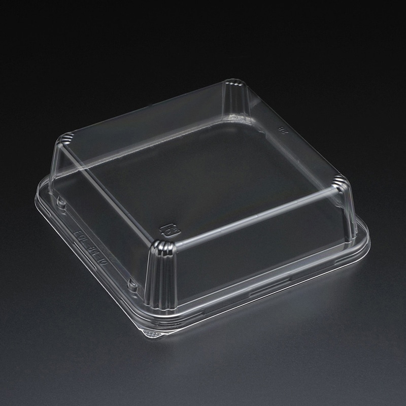 スミ 食品容器 エスコン 蓋 FUL-84-10 透明 100個/袋（ご注文単位20袋）【直送品】
