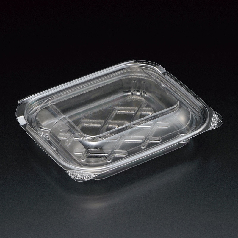 スミ 食品容器 アスコンY 102A 透明 100個/袋（ご注文単位10袋）【直送品】